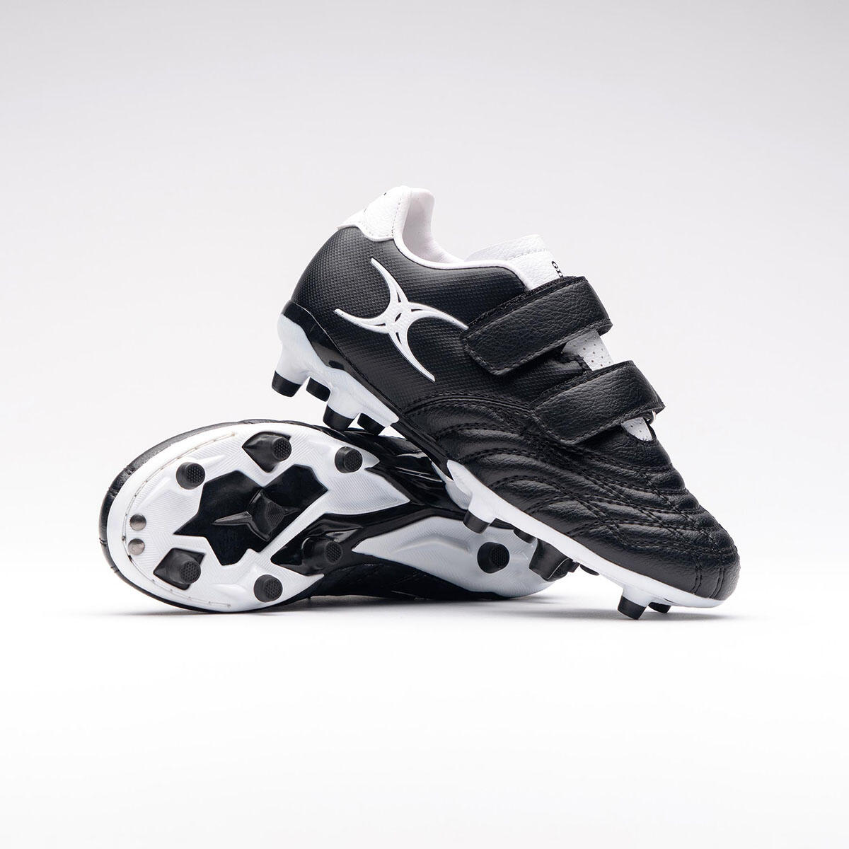 Gilbert Sidestep Icon Mini MSX FG Botas de Rugby Negras 7/7