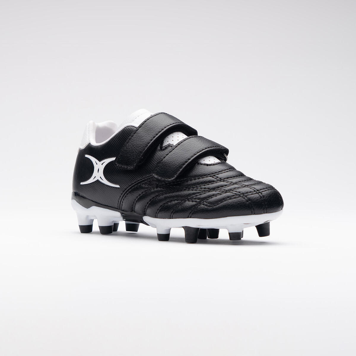 Gilbert Sidestep Icon Mini MSX FG Botas de Rugby Negras 6/7