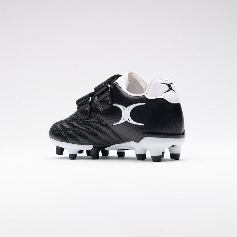 Gilbert Sidestep Icon Mini MSX FG Ghete de Rugby Negre