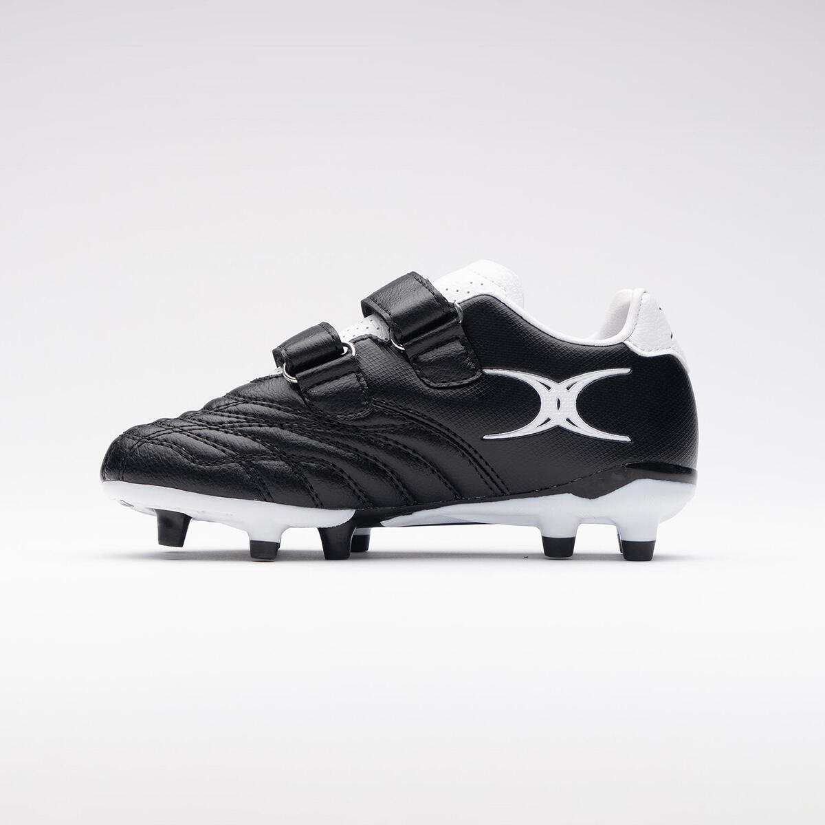 Gilbert Sidestep Icon Mini MSX FG Botas de Rugby Negras 3/7