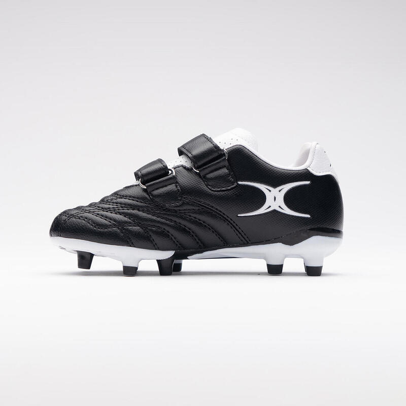Gilbert Sidestep Icon Mini MSX FG Ghete de Rugby Negre