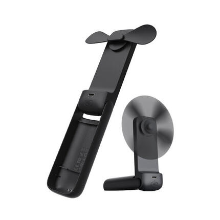 Aecooly Halo 02 Ventilador de mano portátil, negro