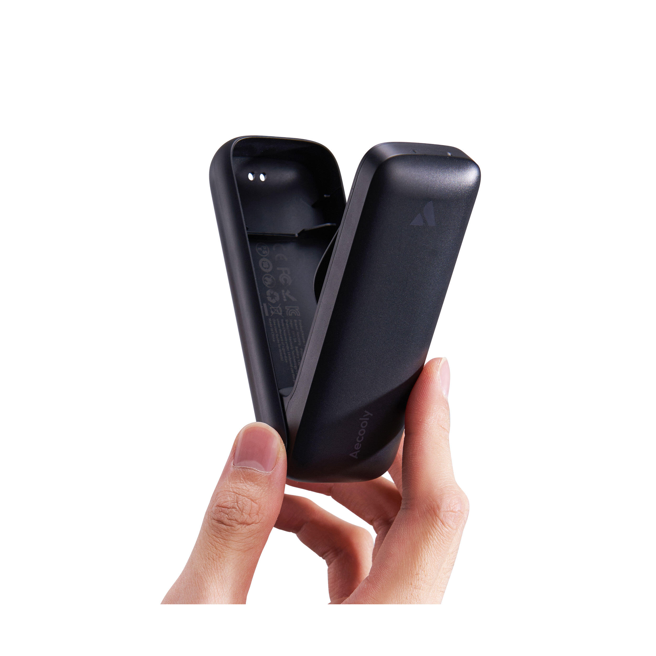 Aecooly Pocket 01 Ventilateur à main pliant, noir 4/4