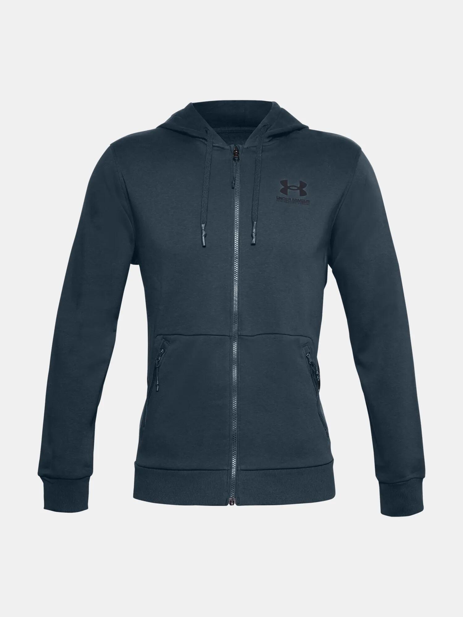 Férfi Under Armour Rival Fleece AMP FZ HD kapucnis felső 3/7