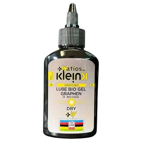 Lubrifiant chaîne bio gel lube + watios au graphène Klein