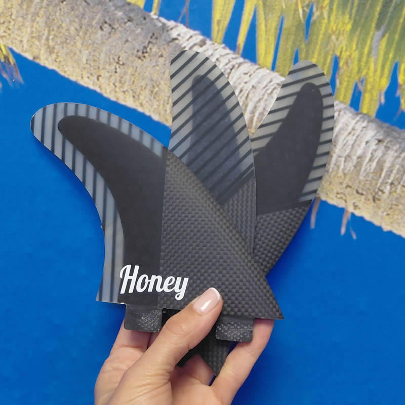 Quillas Honey Comb Carbon Stripes Dual Tab 2/2