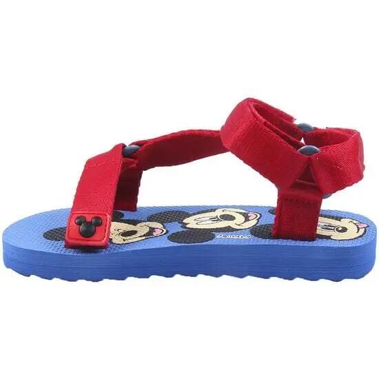 Sandali casual per bambini con Topolino, in EVA con chiusura in velcro, blu 2/6