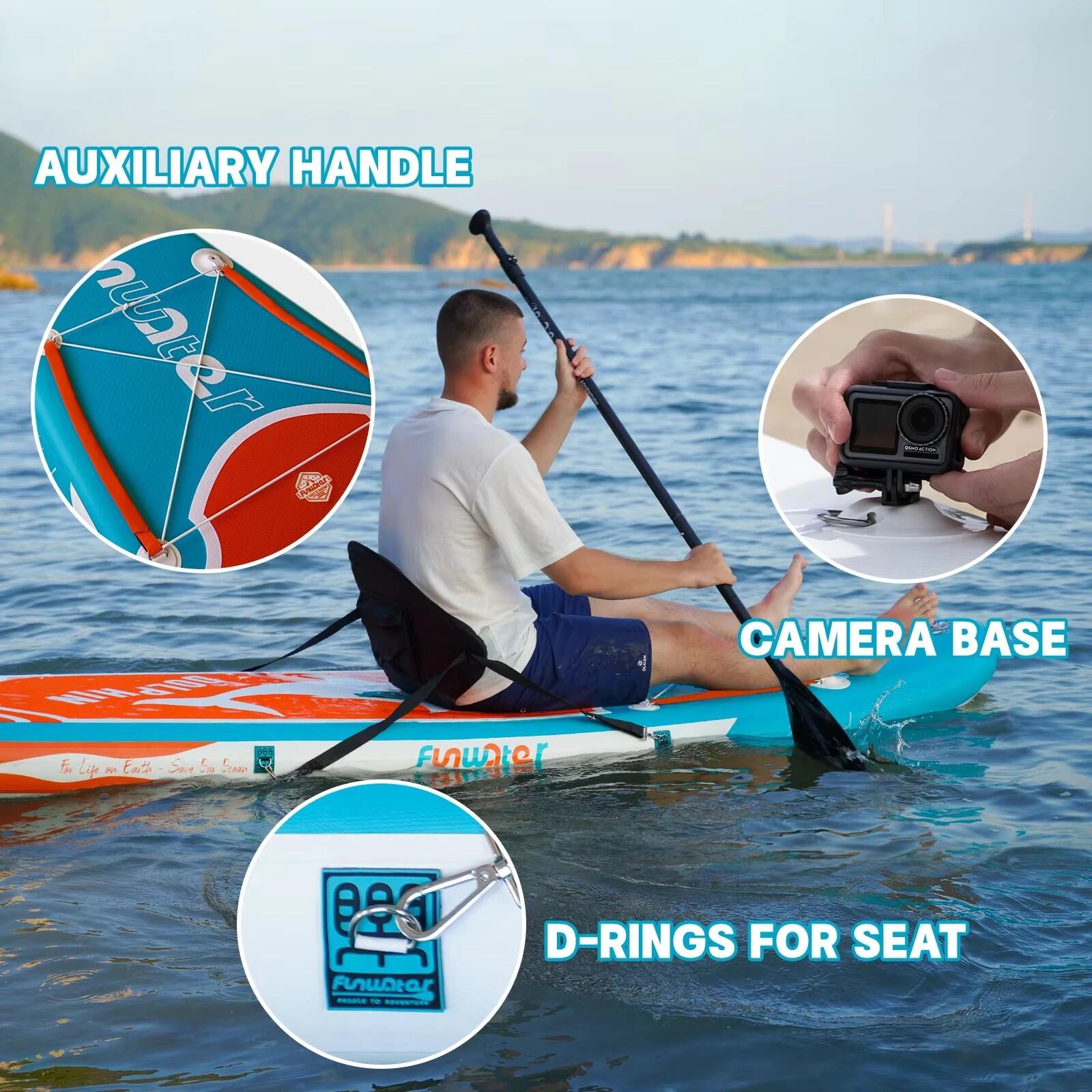 SUP Board Wide Stable Max 180kg 320x83x15cm SUPFW08C 3/7