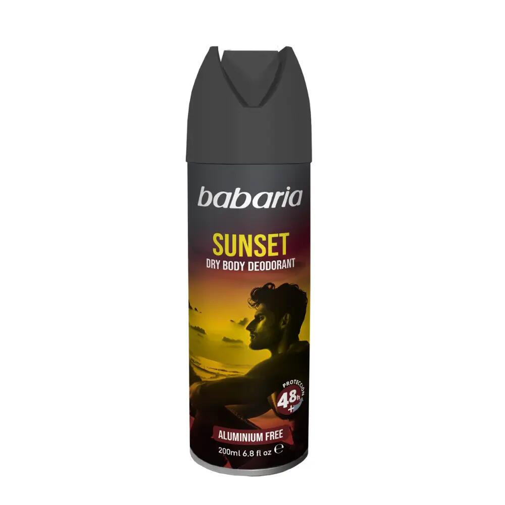 BABARIA Desodorante Hombre Spray Sunset Pack de 6UD 2/3