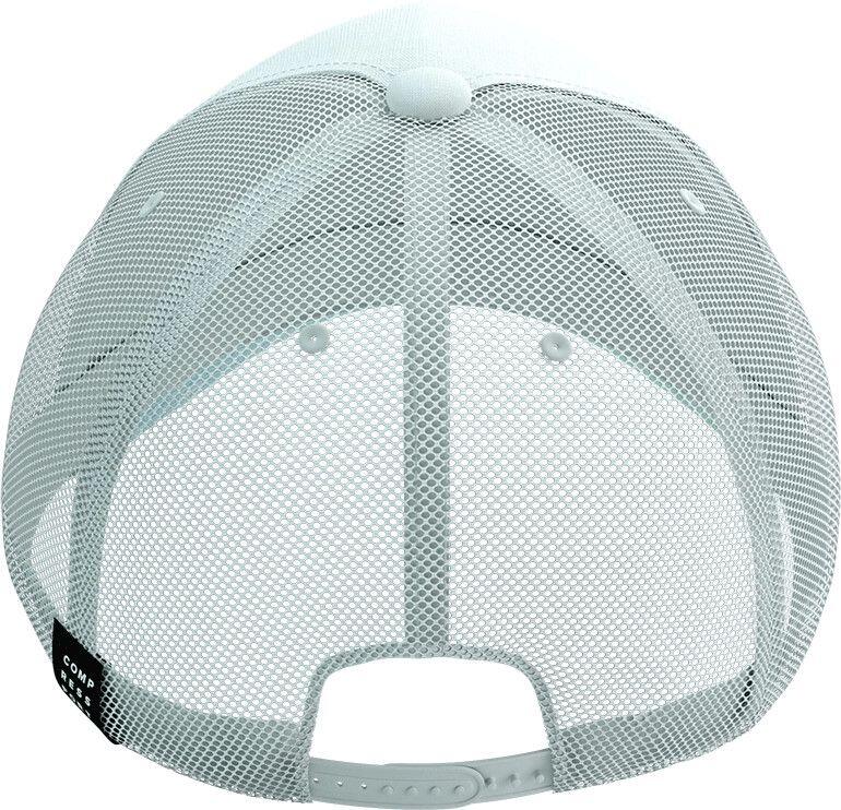 Casquette Compressport Trucker Blanc/Bleu/Vert 4/5