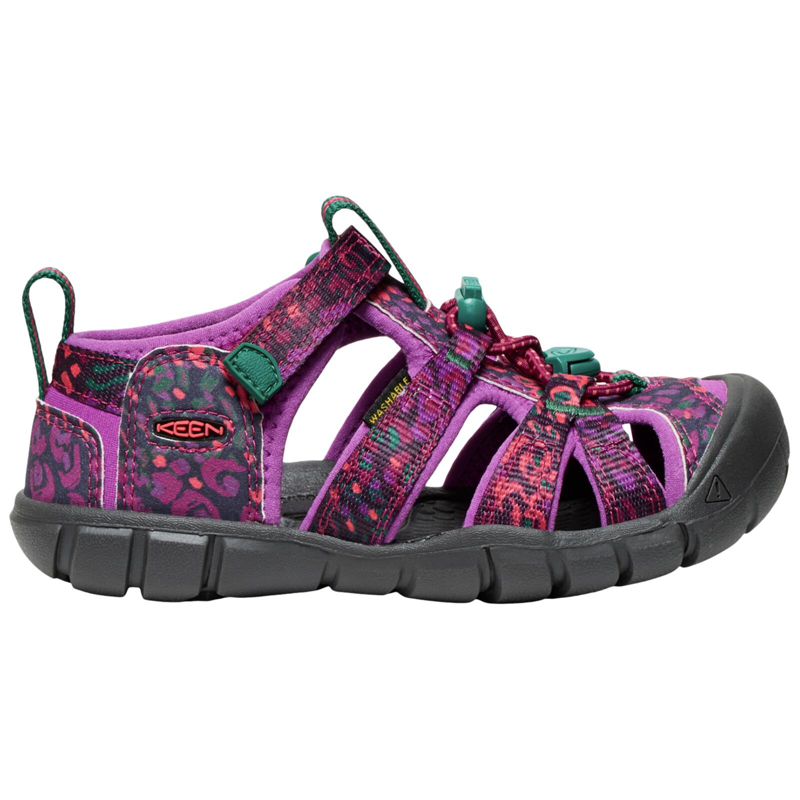 Keen Seacamp II CNX kindersandalen met teenbescherming paars 4/6