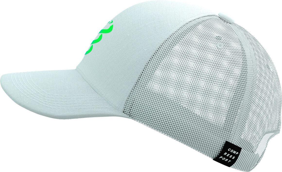 Casquette Compressport Trucker Blanc/Bleu/Vert 2/5
