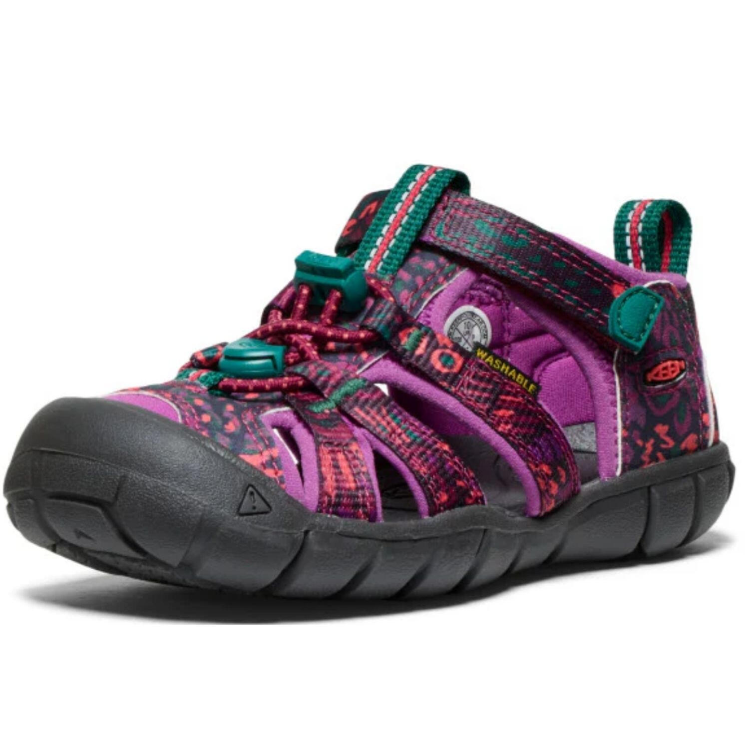 Keen Seacamp II CNX kindersandalen met teenbescherming paars 2/6