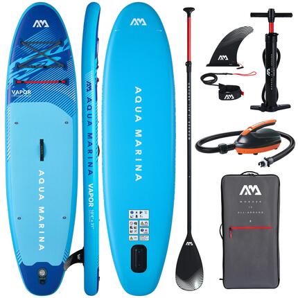 Deska SUP Pompowana Aqua Marina Vapor 10'4 2026 + POMPKA ELEKTRYCZNA EP-T16