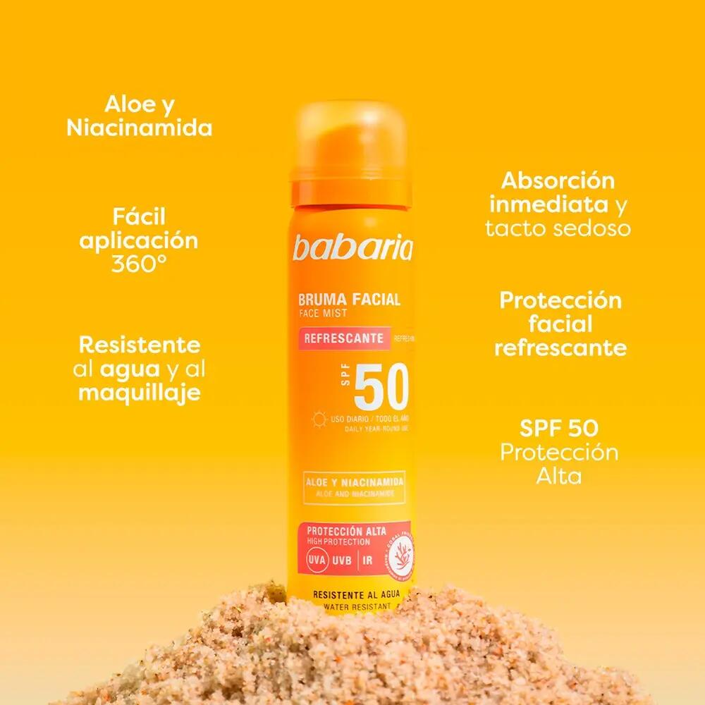 BABARIA Bruma Facial Protector Solar 50 + Protector Solar Bronze 30 2/7