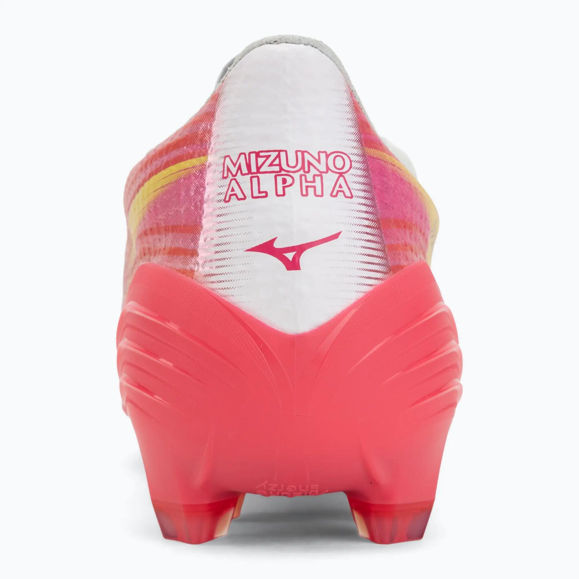 Buty piłkarskie Mizuno Alpha III Elite FG Białe/Fuksja 6/7