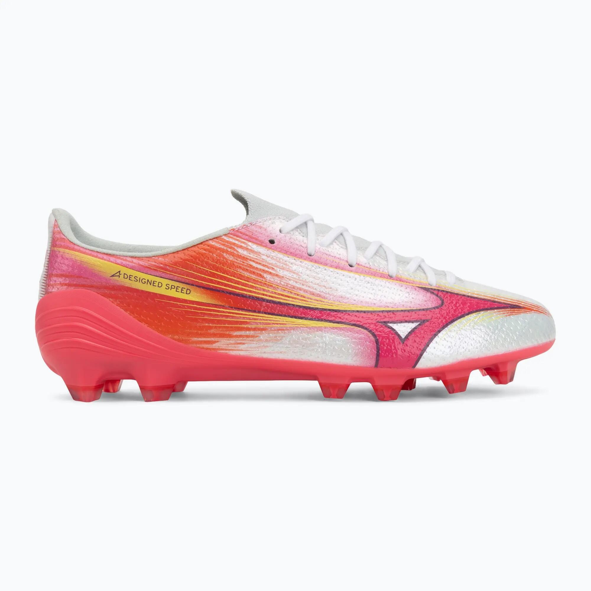 Buty piłkarskie Mizuno Alpha III Elite FG Białe/Fuksja 2/7