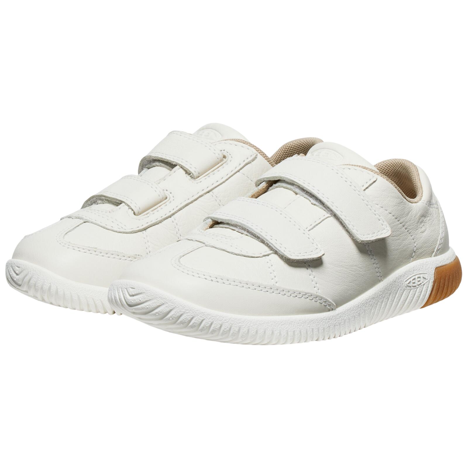 Jeugdschoenen Keen NX Knit T-Toe DS leer klittenband wit 5/7