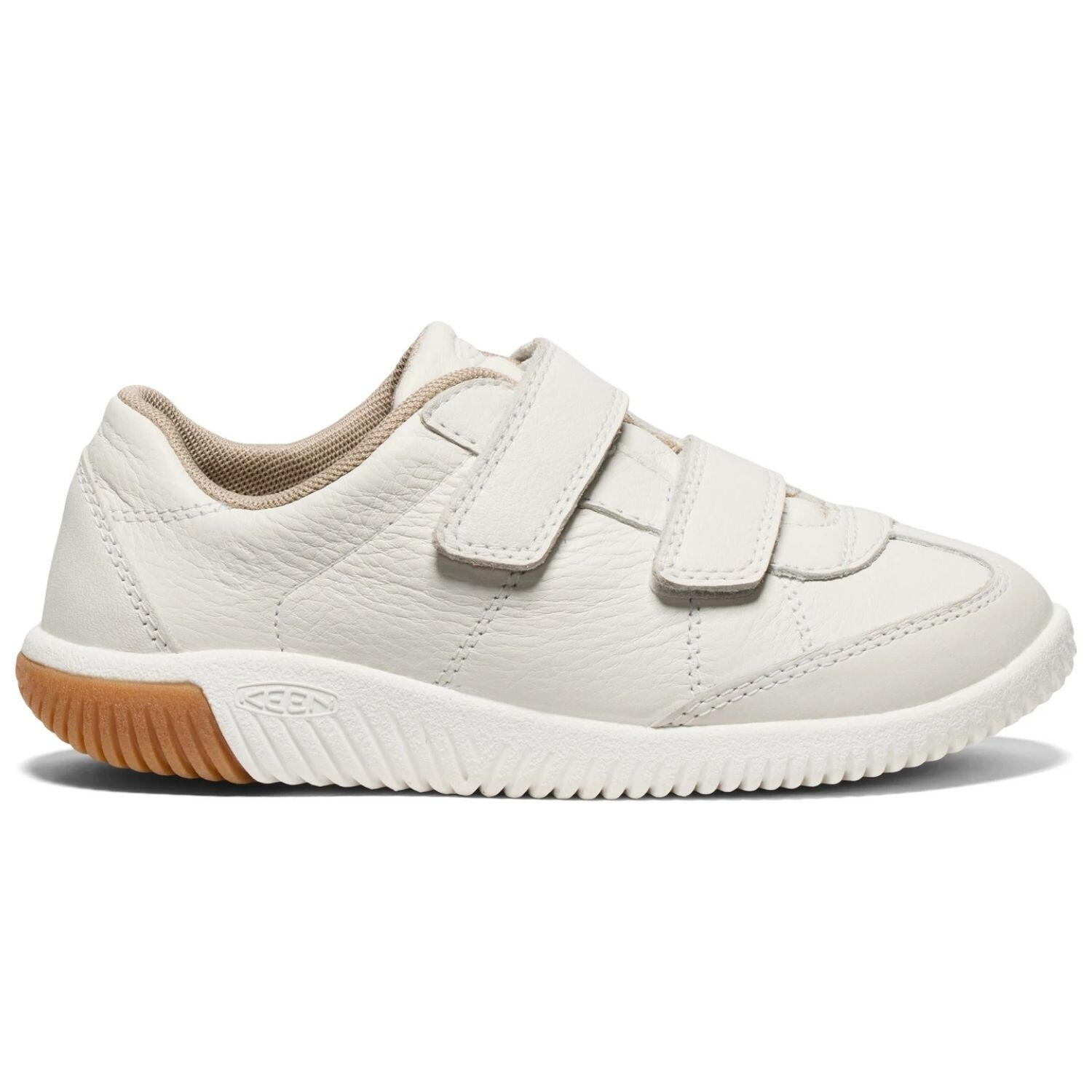 Jeugdschoenen Keen NX Knit T-Toe DS leer klittenband wit 2/7