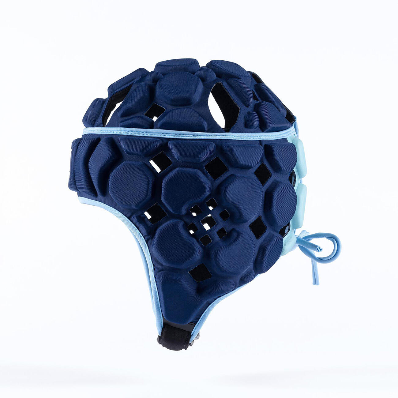 Proteção de cabeça de râguebi Gilbert Octane azul-marinho e azul-claro 5/5