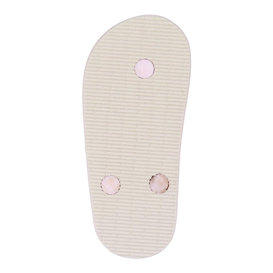 Chinelo infantil premium Minnie Mouse em EVA com tira lilás brilhante 4/4