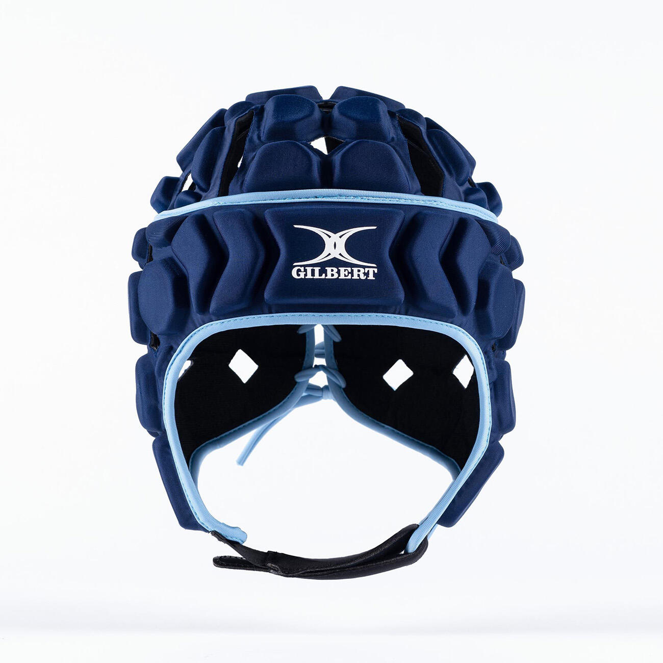 Proteção de cabeça de râguebi Gilbert Octane azul-marinho e azul-claro 4/5