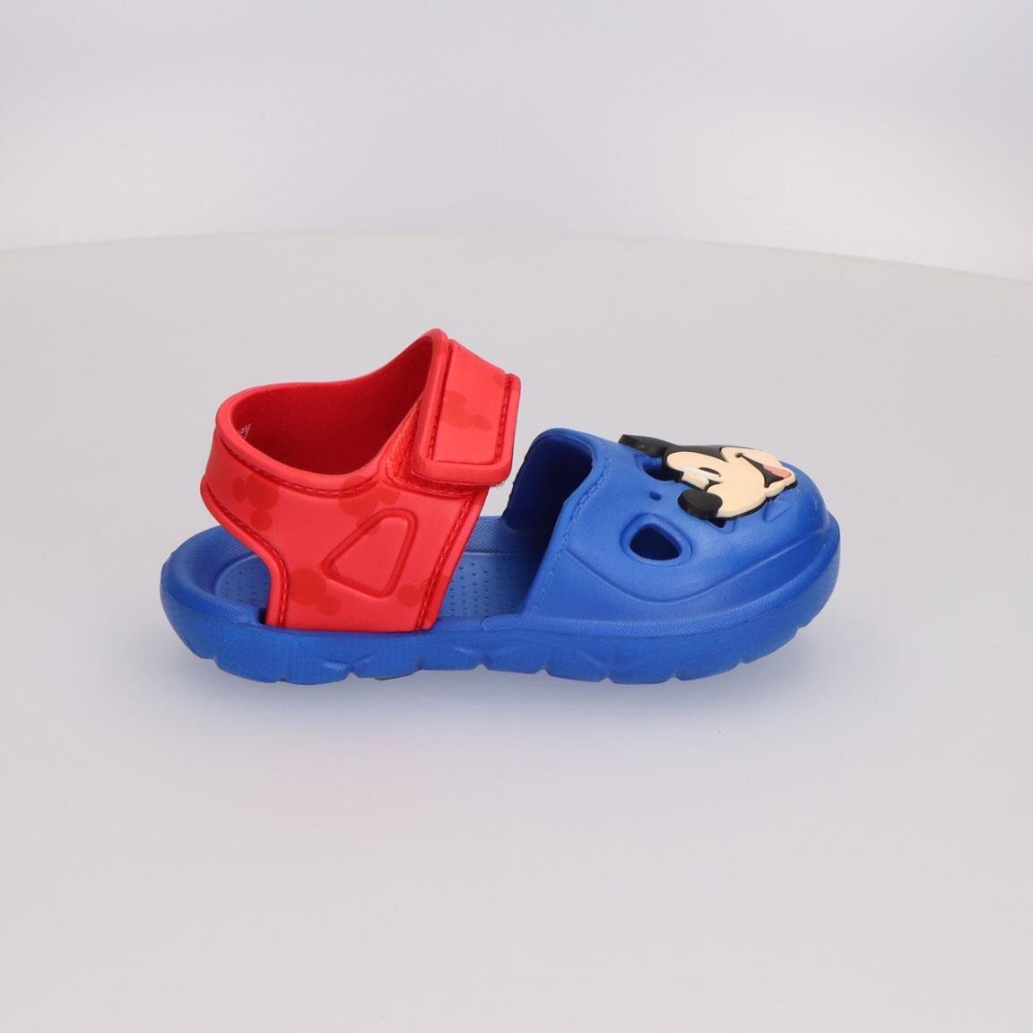 Sandales de plage Mickey Mouse pour enfants, en EVA avec fermeture velcro 2/4