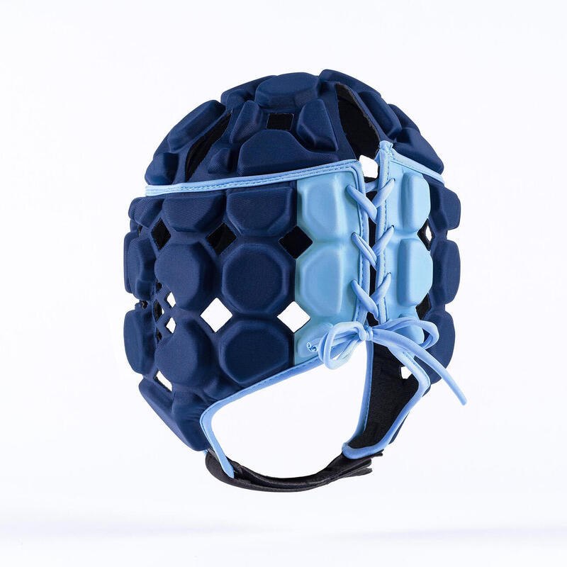 Casca de rugby Gilbert Octane albastru marin și albastru deschis