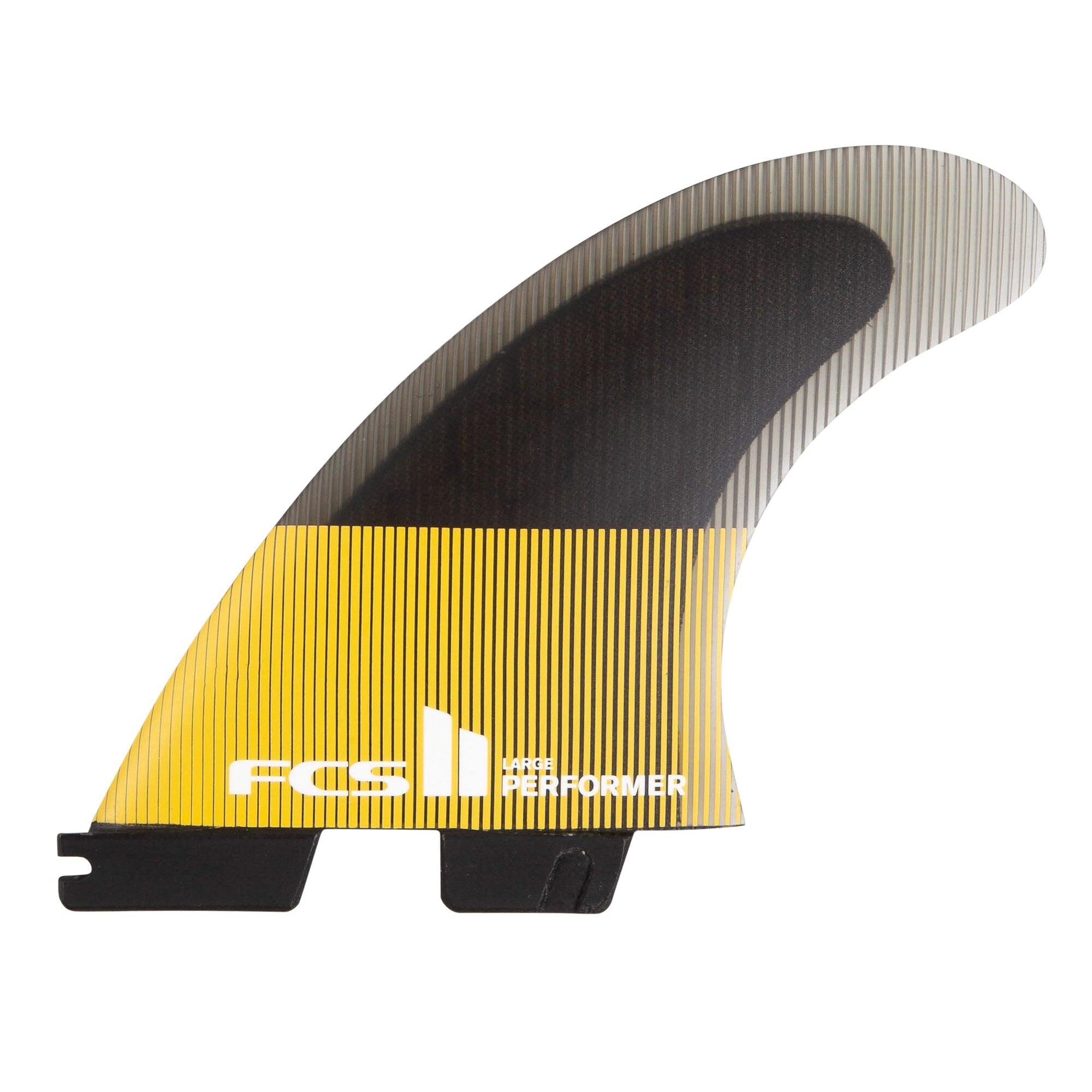 Set de 3 ailerons FCS II Performer Tri Fins-MED 3/5