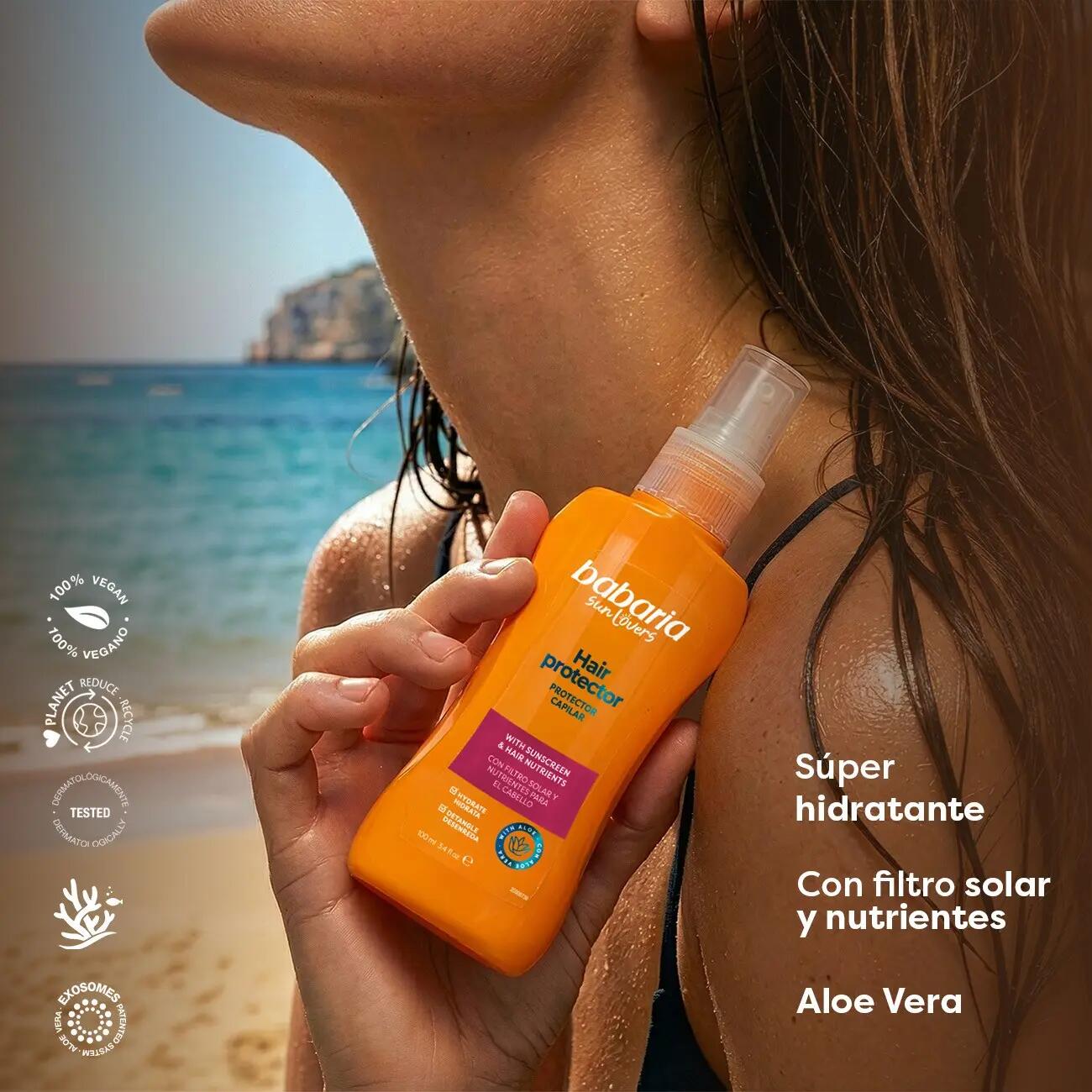 BABARIA  Stick Solar Facial 50 + Aftersun + Protector Solar 50 + Solar Capilar 7/7