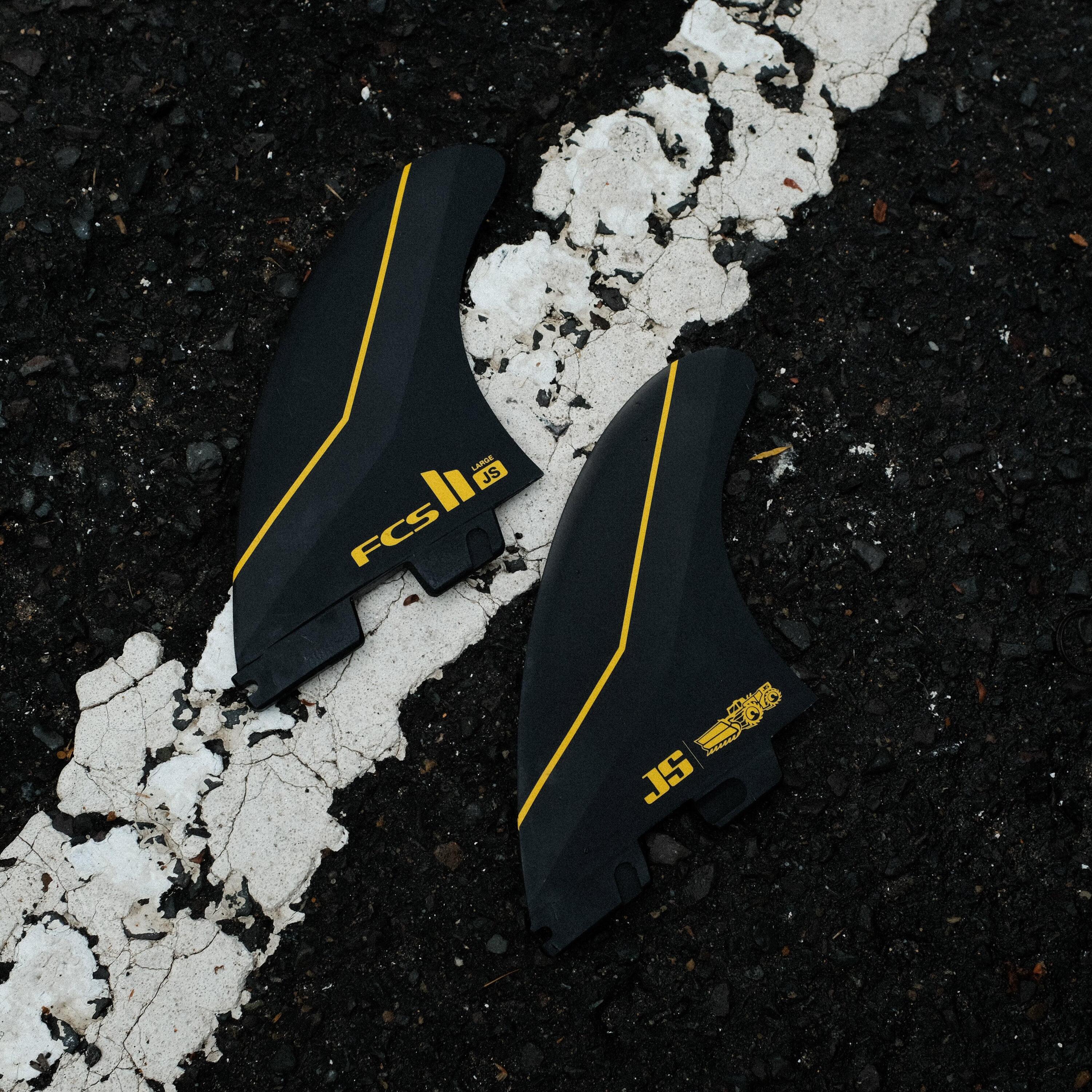 Set de 3 ailerons FCS II JS Tri Fins-MED 5/6