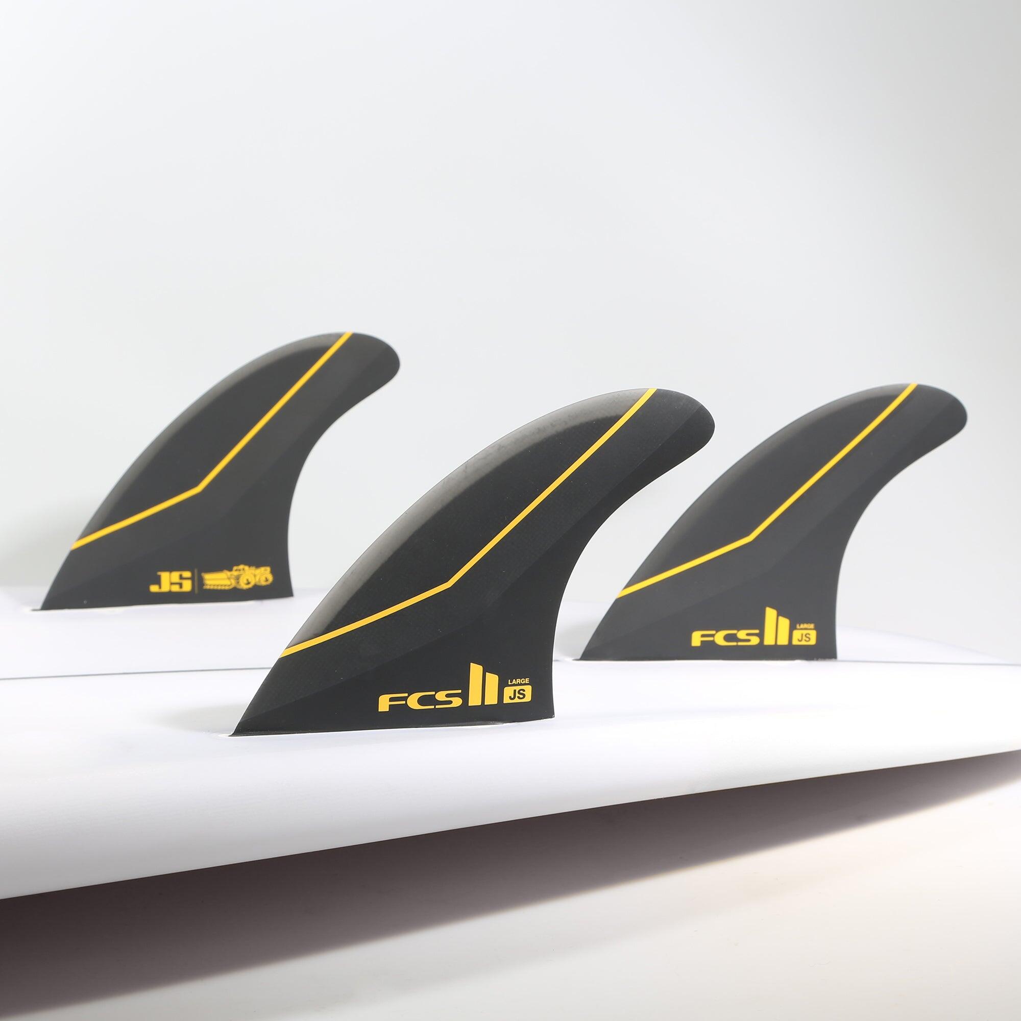 Set de 3 ailerons FCS II JS Tri Fins-MED 4/6