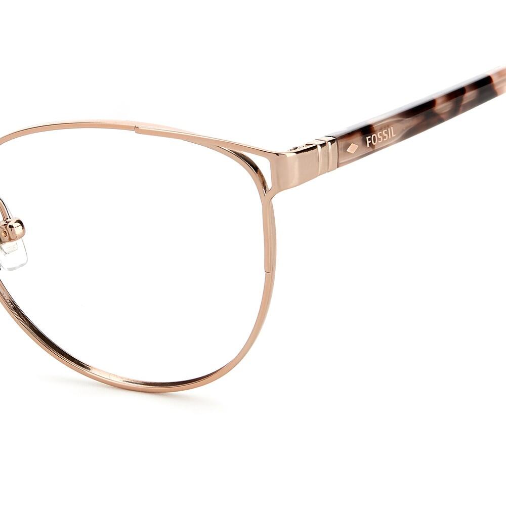 Bril op Sterkte Fossil FOS 7095 AU2 van Metaal Dames 52 mm 3/3