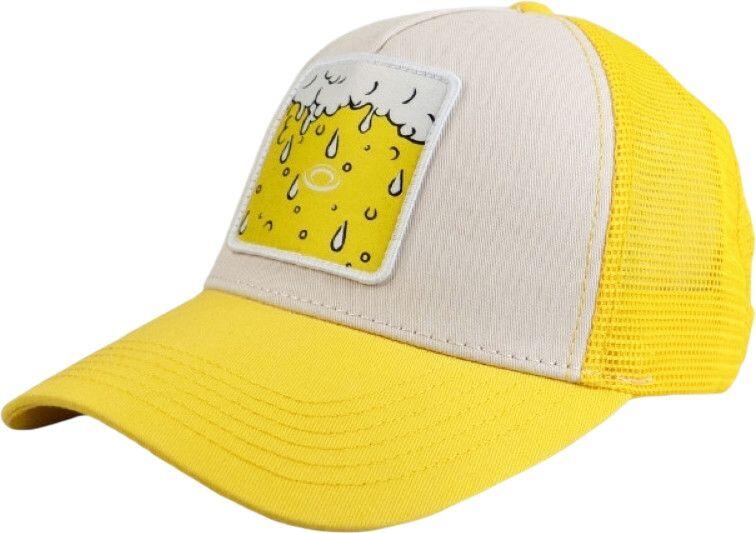 Casquette Trucker BV Sport Bière Blonde Jaune 2/5