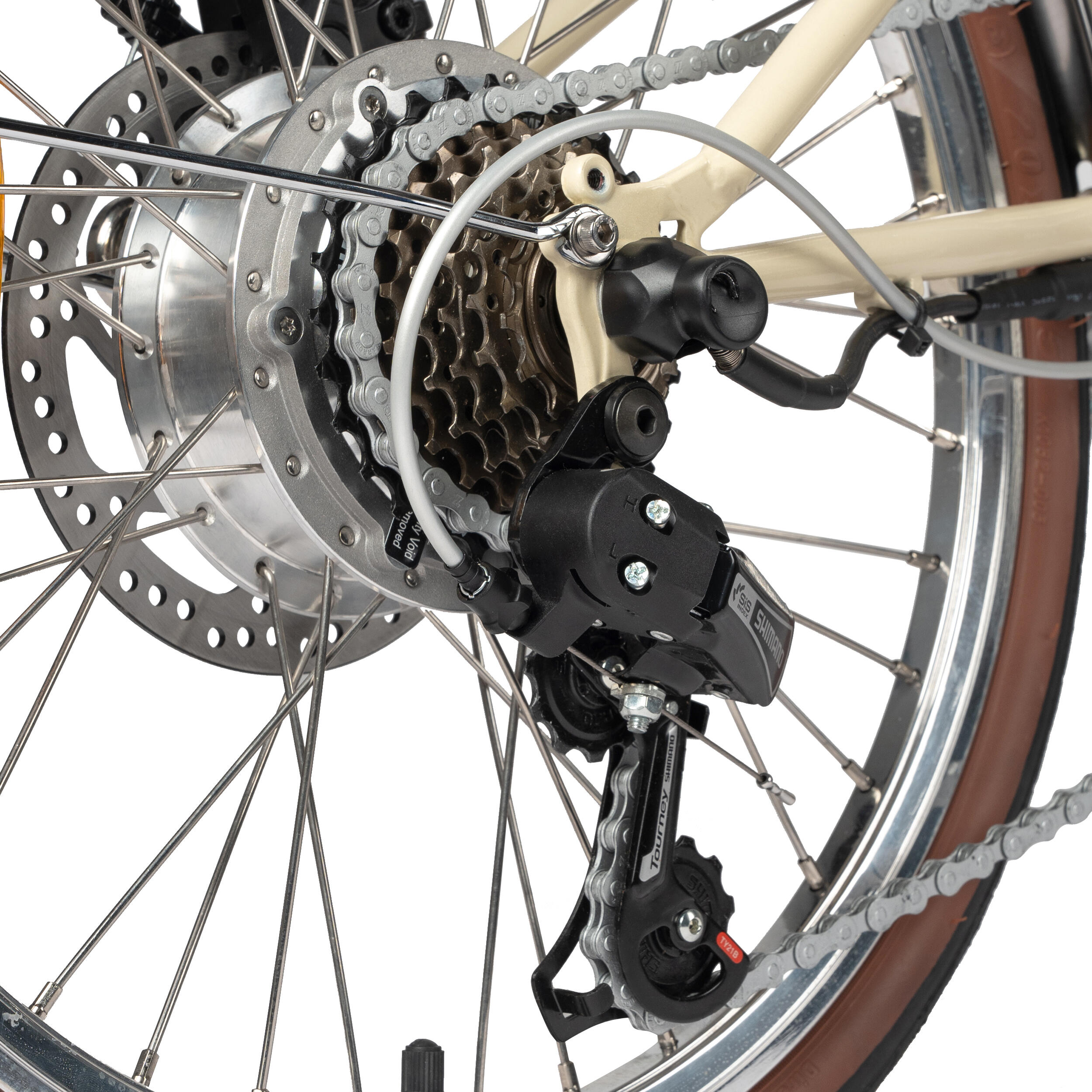 Vélo électrique léger Maxtron Smart20 – Moteur 250 W, batterie 36 V 5,2 Ah. 7/7
