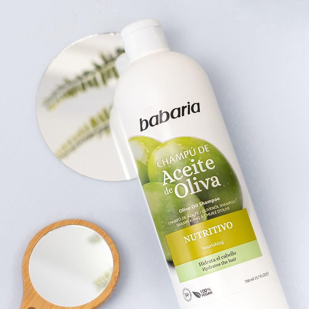 BABARIA Champú Reparador Aceite de Oliva 380 g 5/6