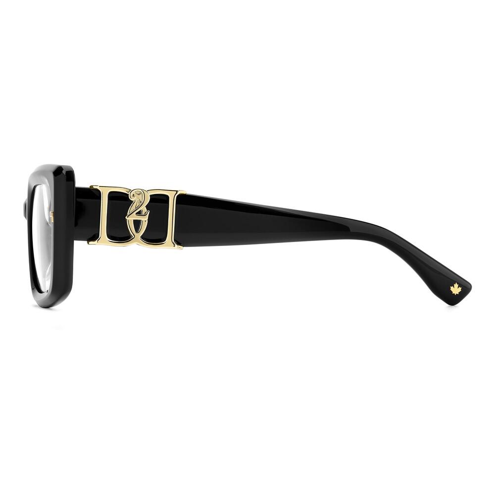 Bril op Sterkte Dsquared2 D2 0171 807 van Acetaat Dames 54 mm 3/4