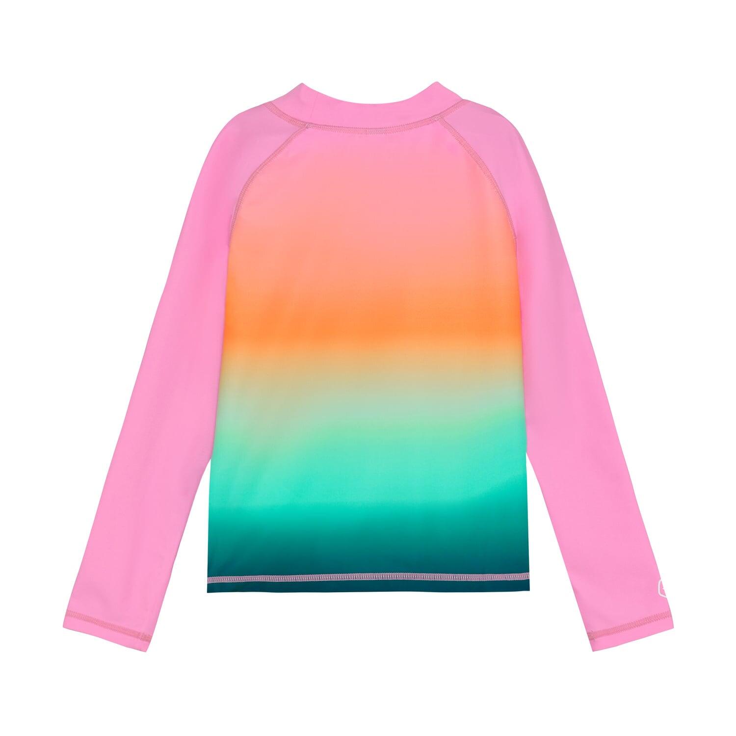 Badeshirt langarm Begonia Pink 2/3