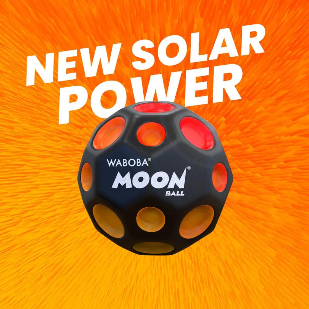 UV Moon Ball extrém pattanó labda UV-fényre reagáló dizájnnal 4/7