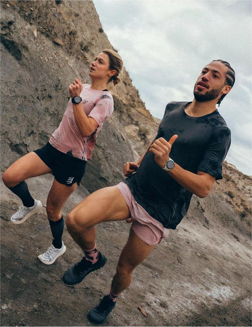 T-Shirt Running Compressport Performance Eat My Dust! Noir Homme 5/6