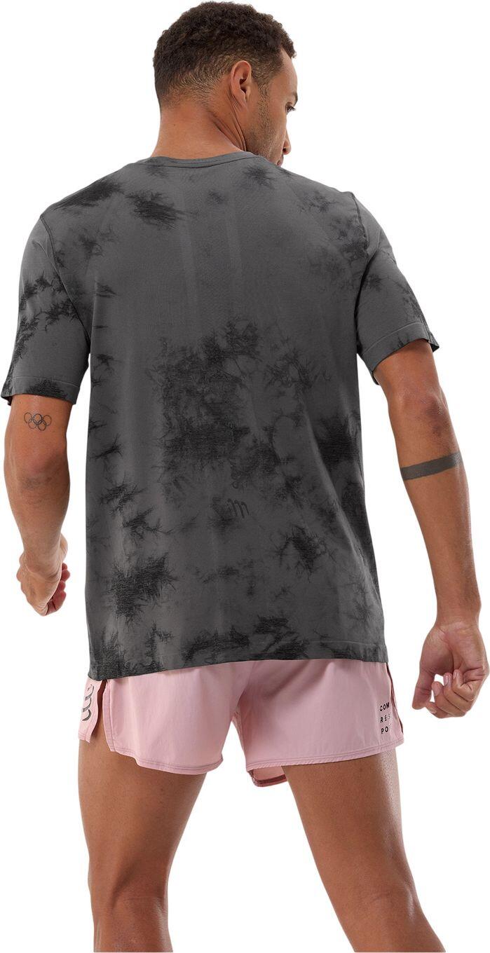 T-Shirt Running Compressport Performance Eat My Dust! Noir Homme 2/6