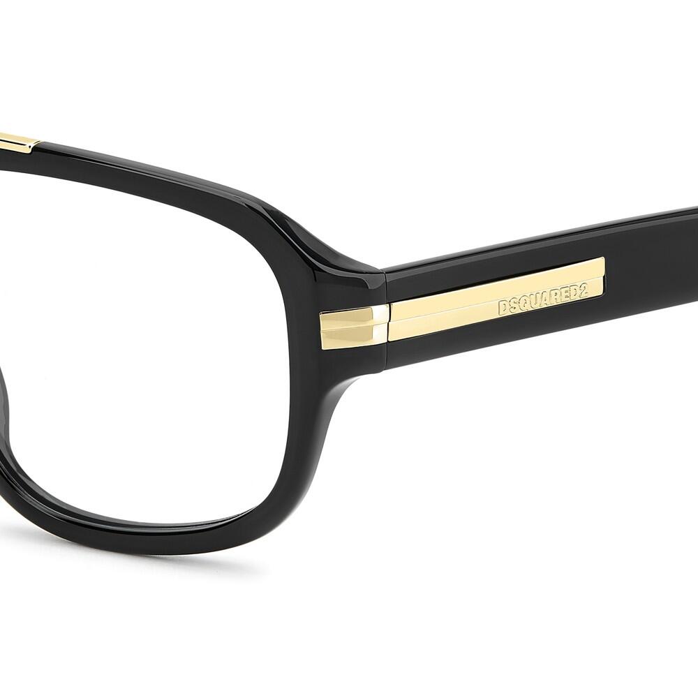 Lunettes de Vue Dsquared2 D2 0199 807 en Acétate Homme 56 mm 3/3