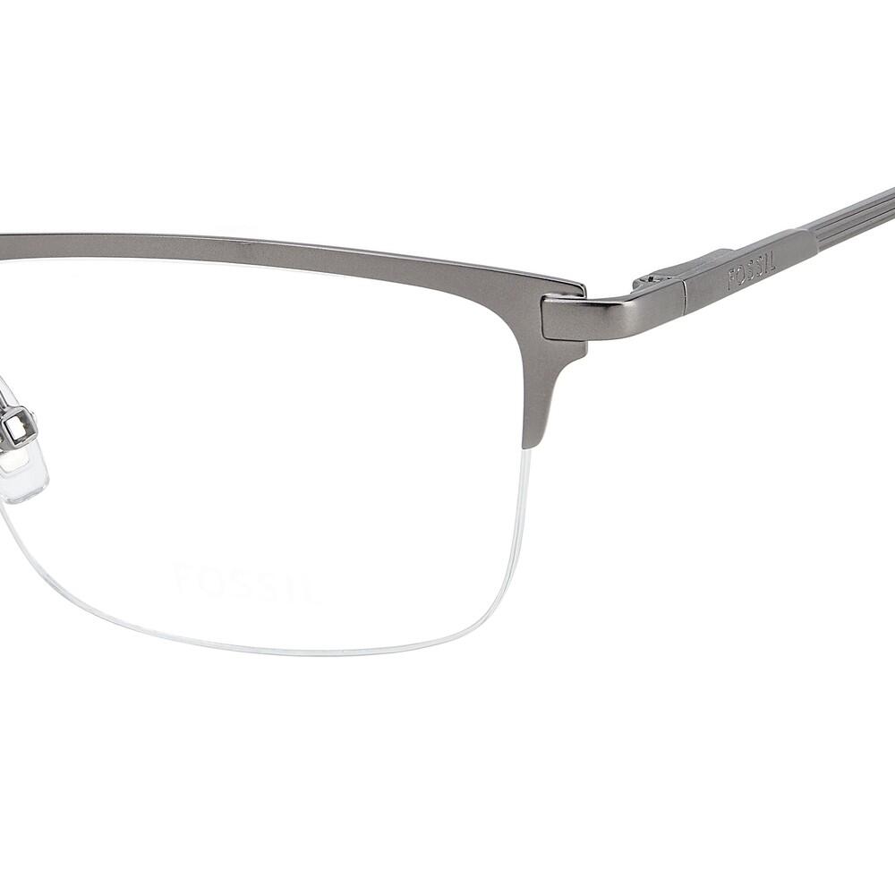 Bril op Sterkte Fossil FOS 7186/G R80 55 van Metaal Heren 55 mm 3/3
