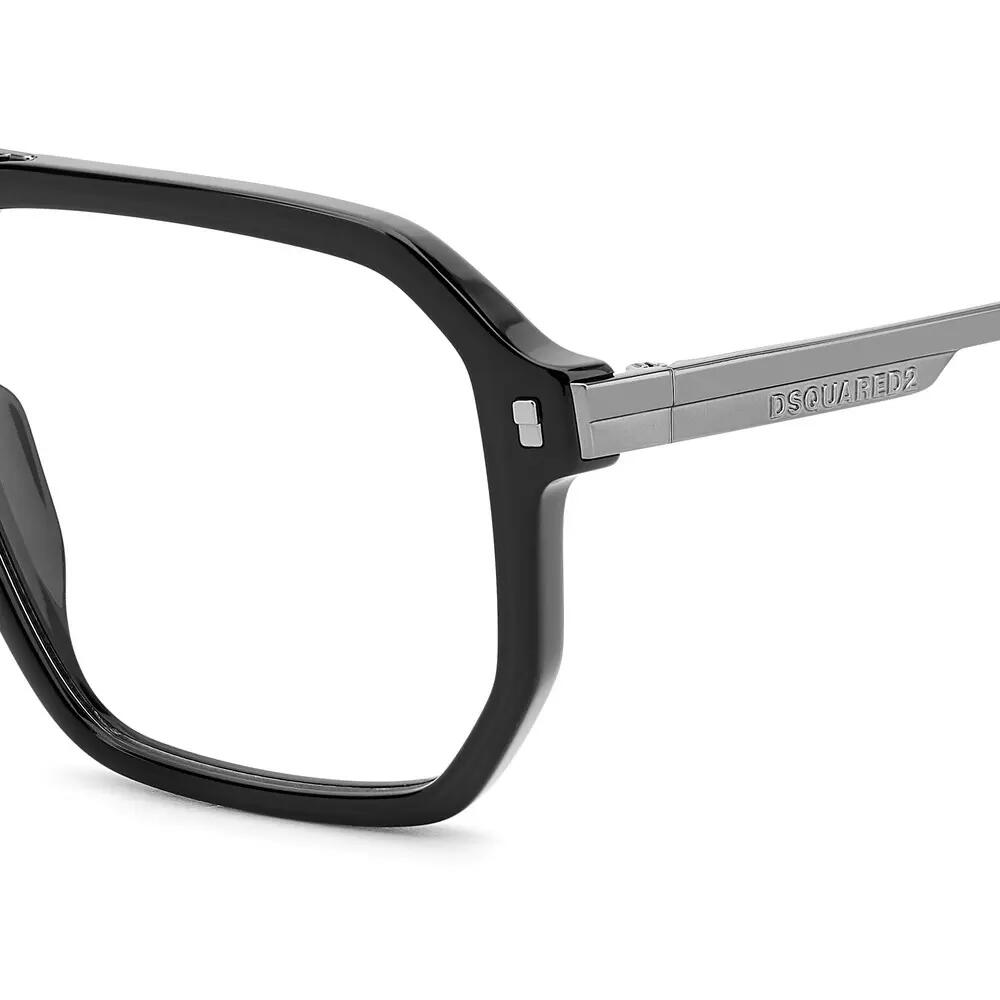 Occhiali da Vista Dsquared2 D2 0123 ANS in Acetato Uomo 56 mm 3/3