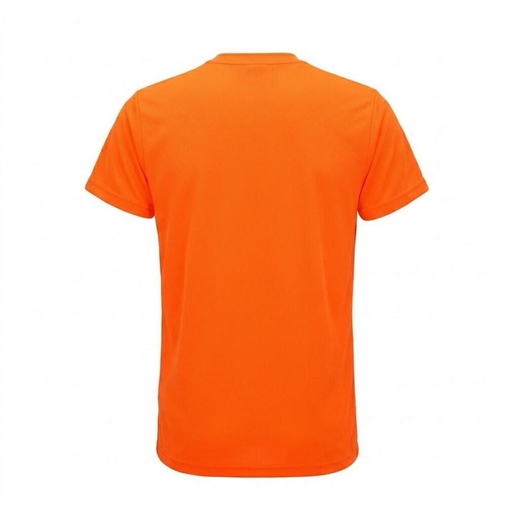 Tri Dri Fitness TShirt, kurzärmlig Herren Neonorange 2/2