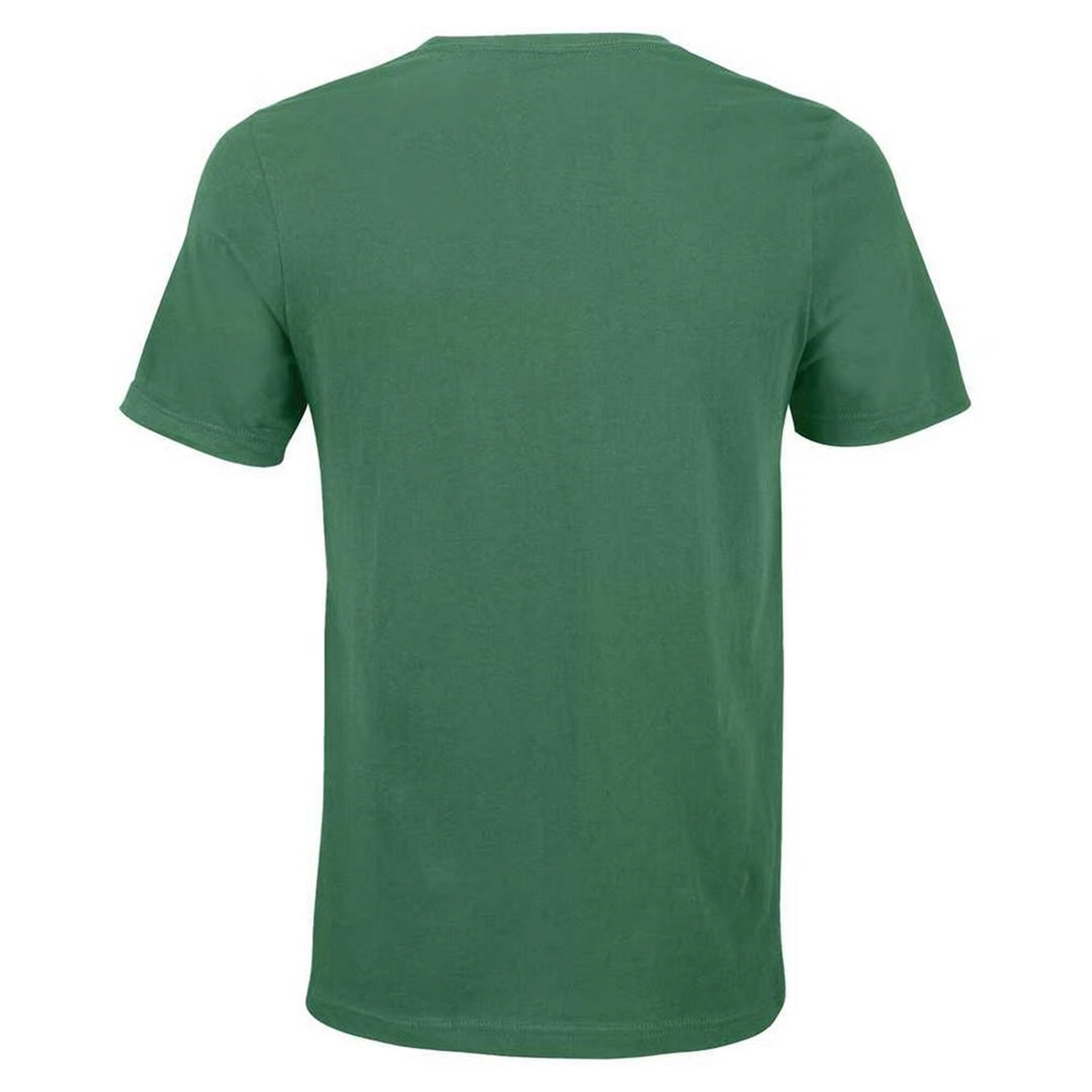 Unisex Tuner Ronde Hals Tshirt voor volwassenen (Iers Groen) 2/4