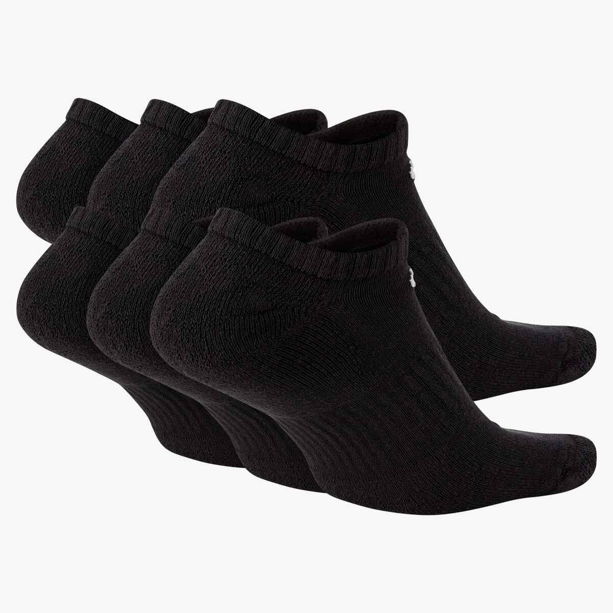 Nike Everyday Cushioned No-Show Socken (6-pack) - SX7675 3/4