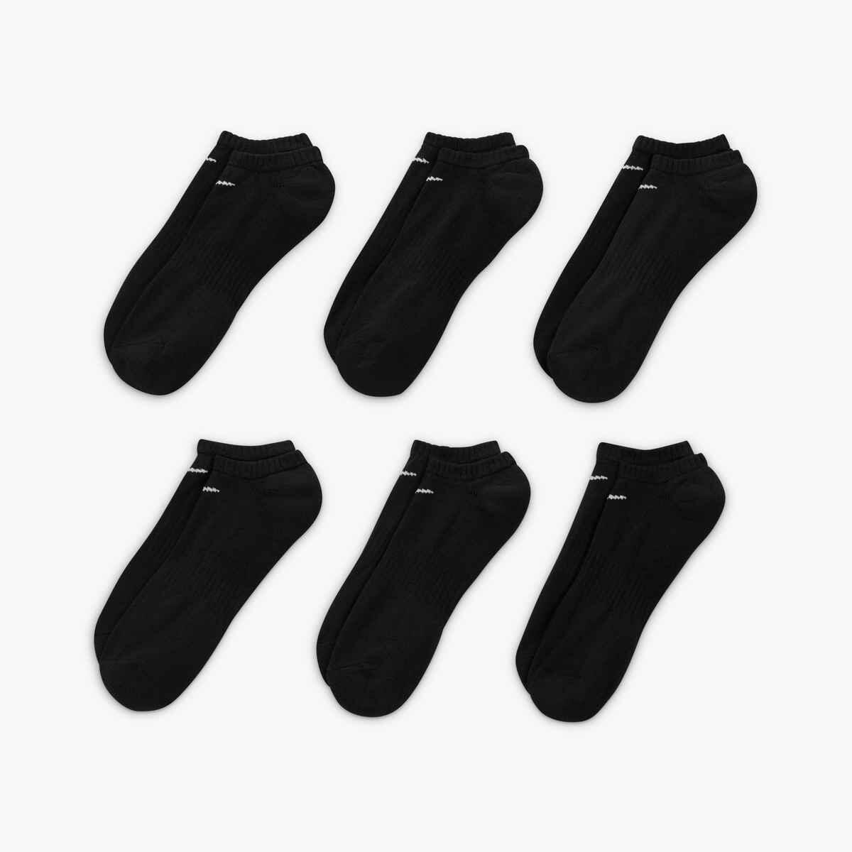 Nike Everyday Cushioned No-Show Socken (6-pack) - SX7675 2/4