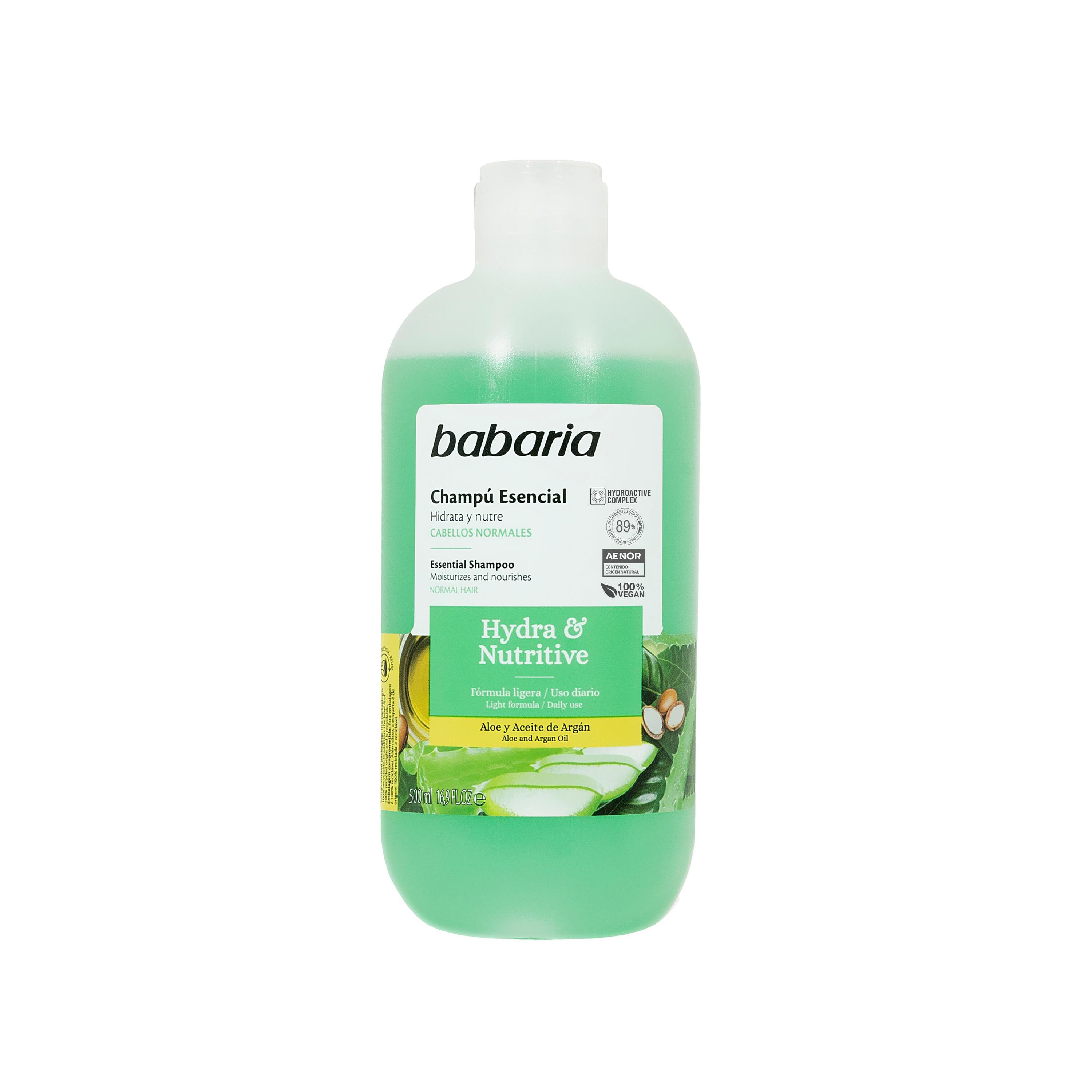BABARIA Champú Esencial Hydra & Nutritive 500 ml 2/2