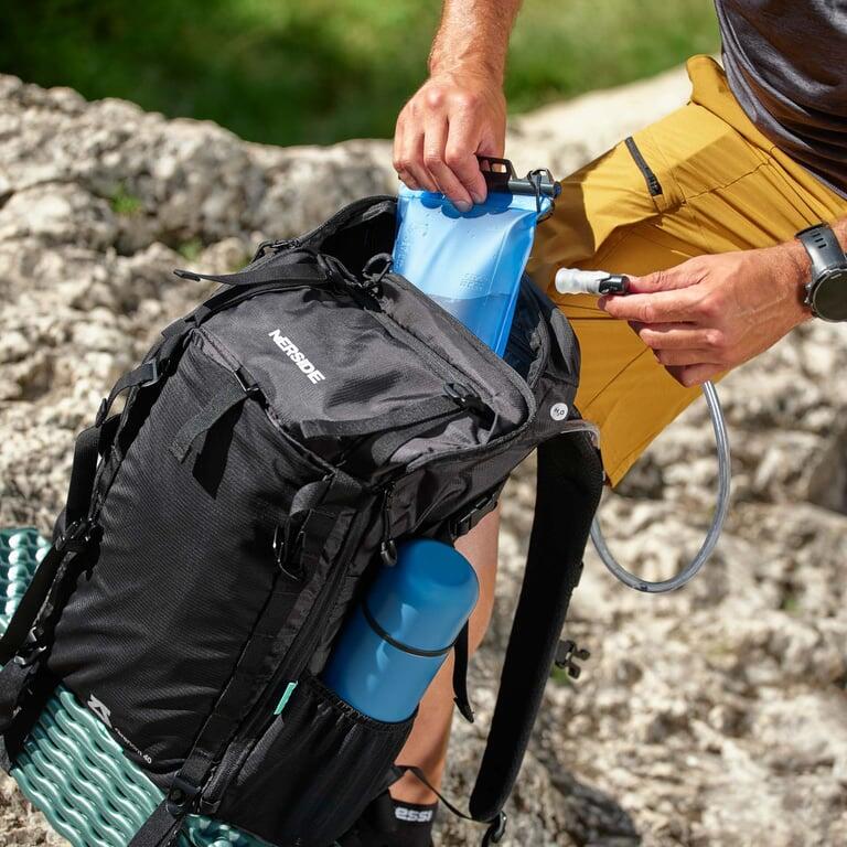 NERSIDE Plecak trekkingowy Grenom 40L czarny 4/7